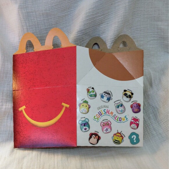 2023 Squishmallow McDonalds Happy Meal Box EMPTY BOX ONLY - Picture 7 of 8